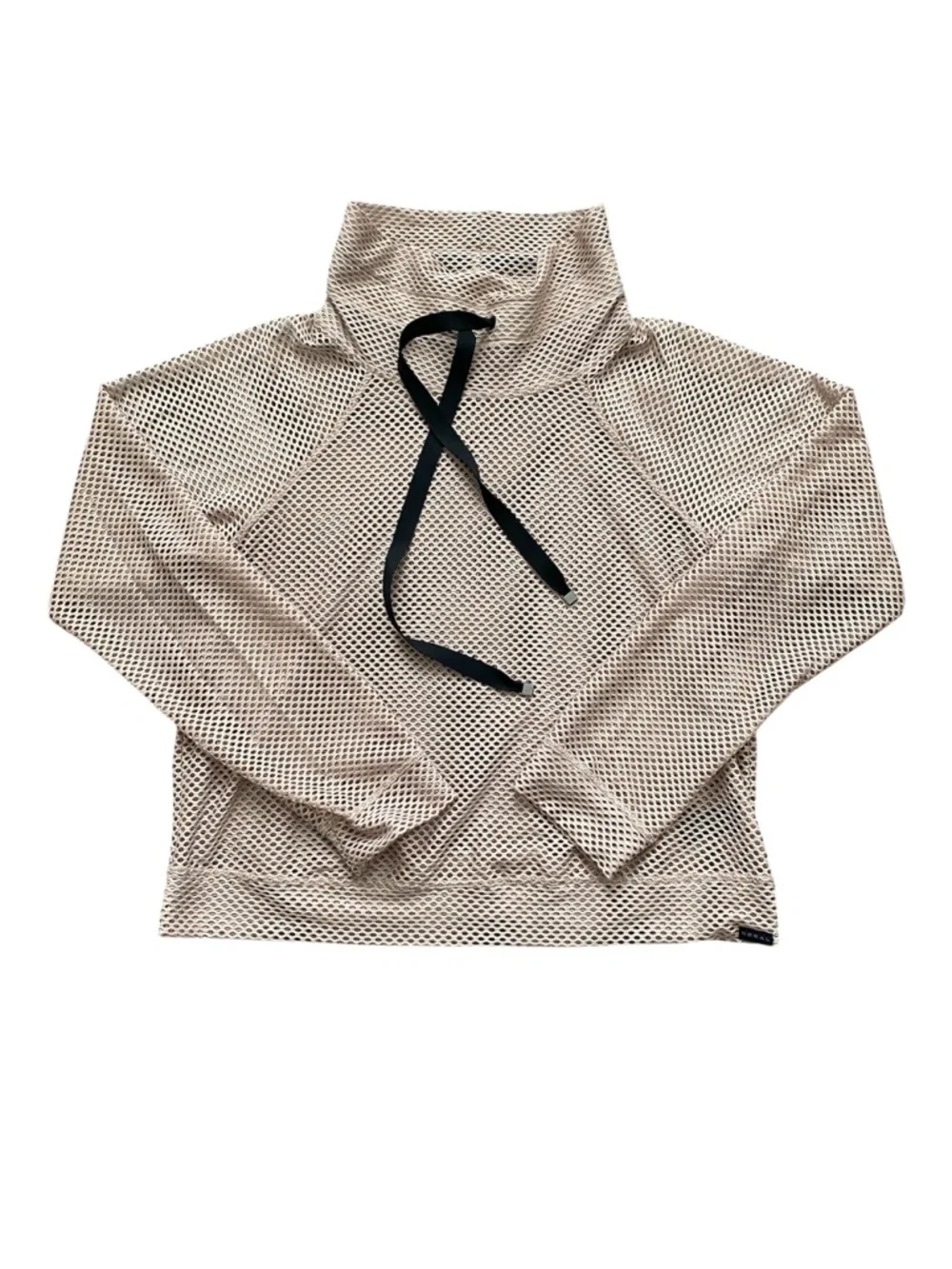Koral Pump Mesh Pullover Sweatshirt in Bisque Women’s Size Medium - Picture 2 of 7